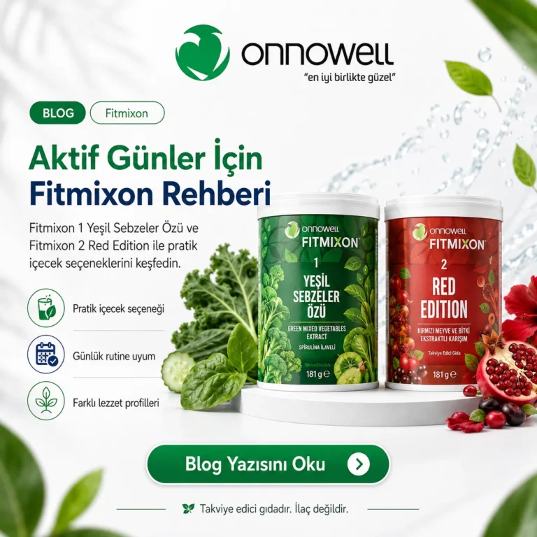 Fitmixon Ürün Serisi