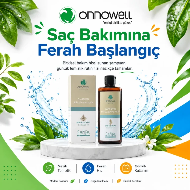 bitkisel ferahlikla sac bakimi