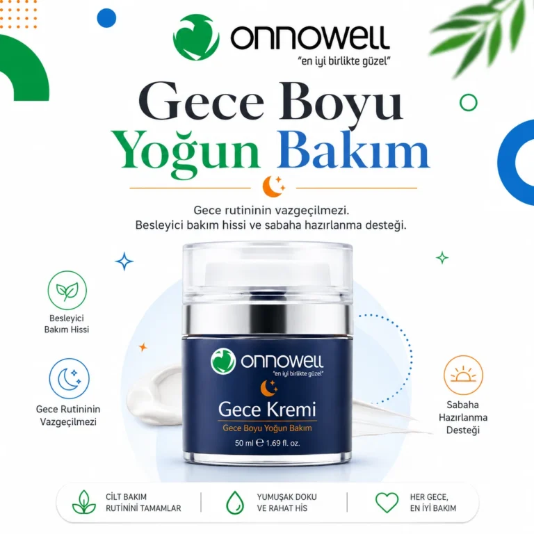 gece boyu yogun bakim kremi