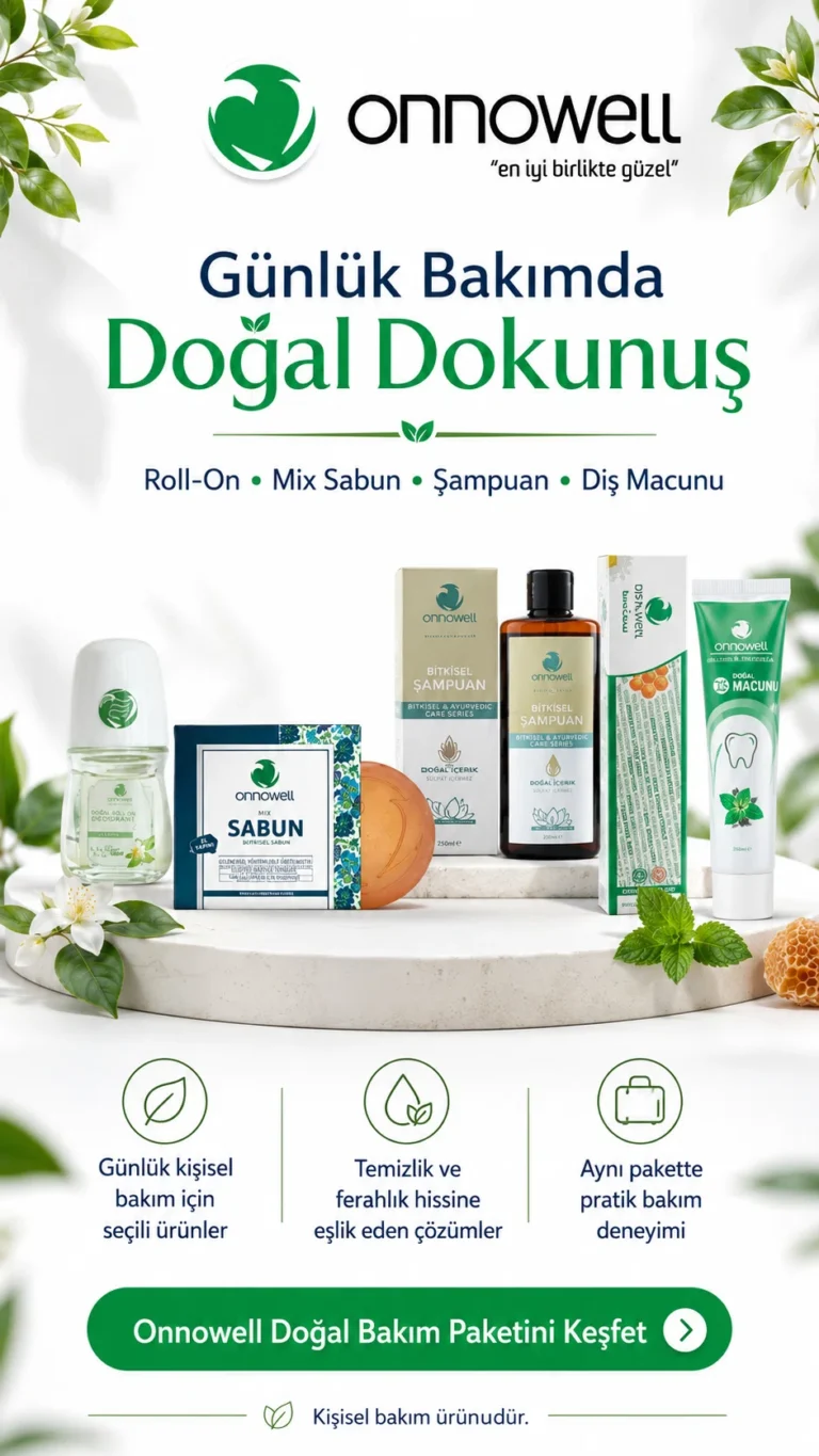 dogal bakim urunleriyle ferahlik