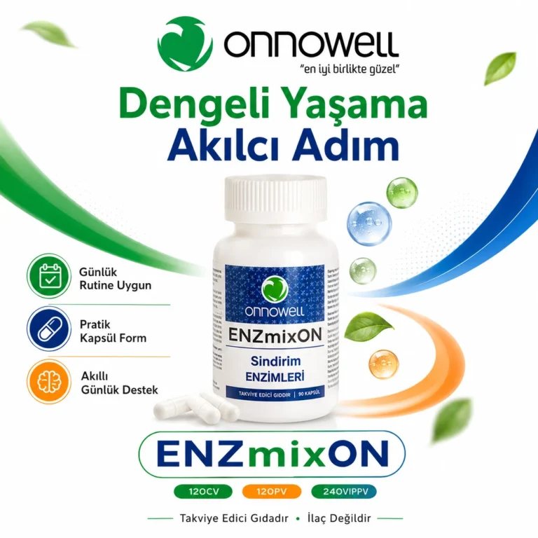 onnowell enzmixon dengeli yasam reklami