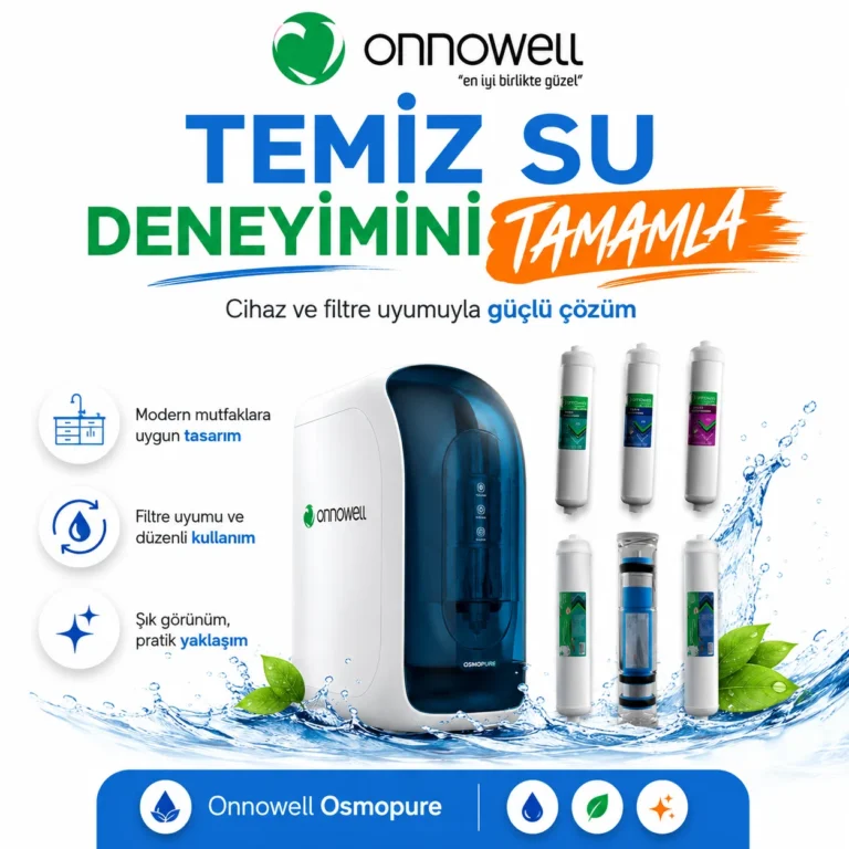 onnowell temiz su deneyimi