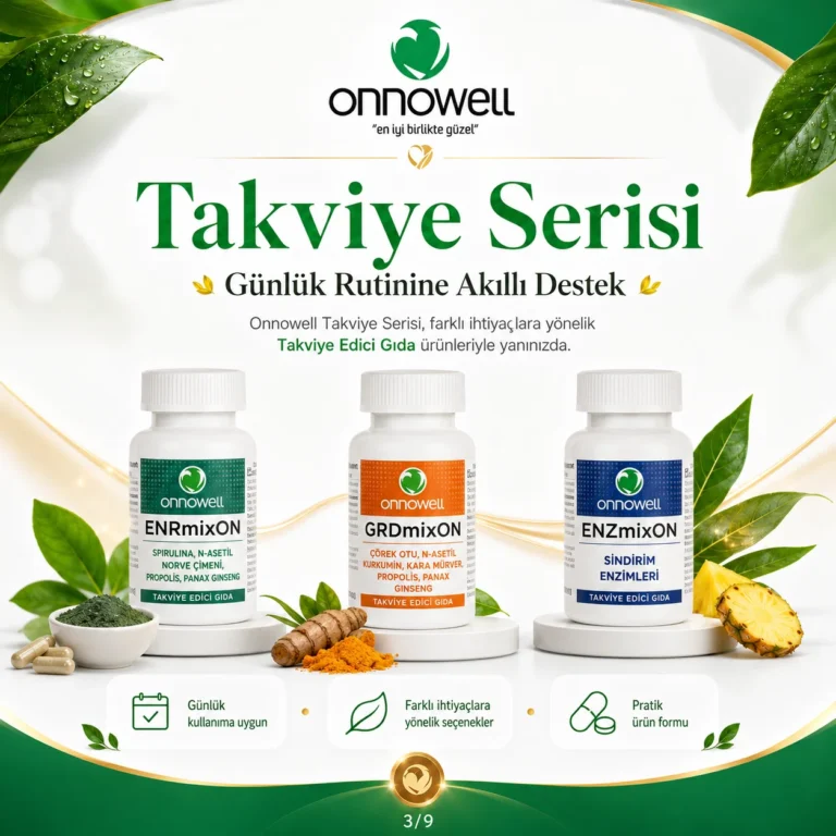 onnowell takviye serisi tanitimi