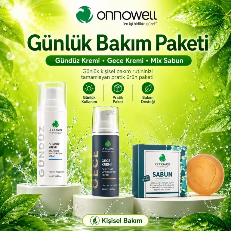 onnowell günlük bakım paketi