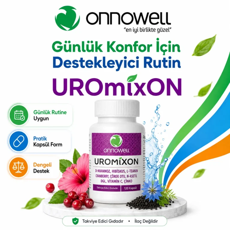 onnowell uromixon gunluk destek rutini
