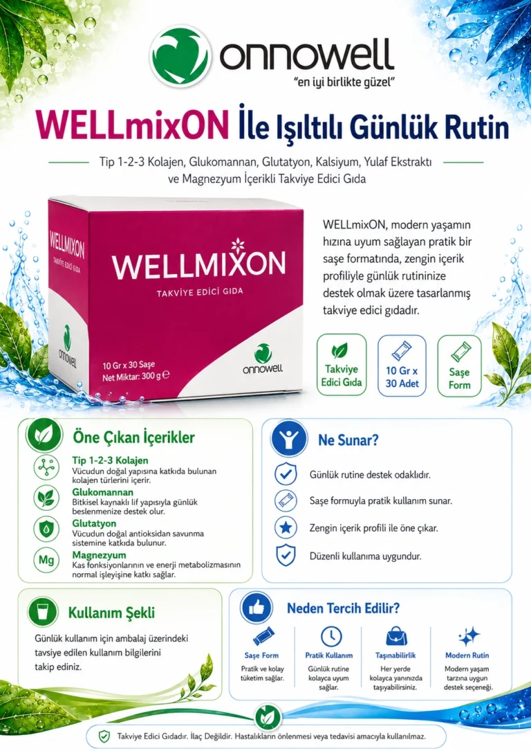 Wellmixon Günlük Destek