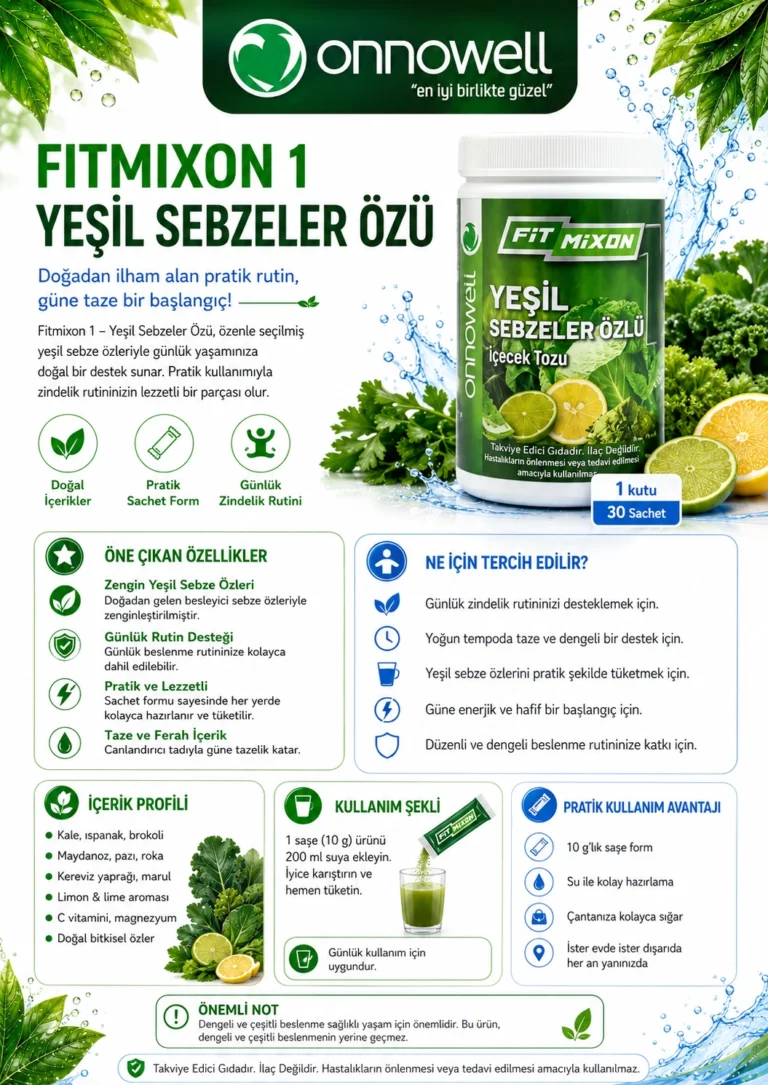 Fitmixon Ürün Serisi