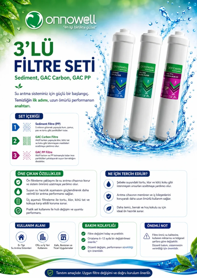 3lü Filtre Seti – Sediment – GAC