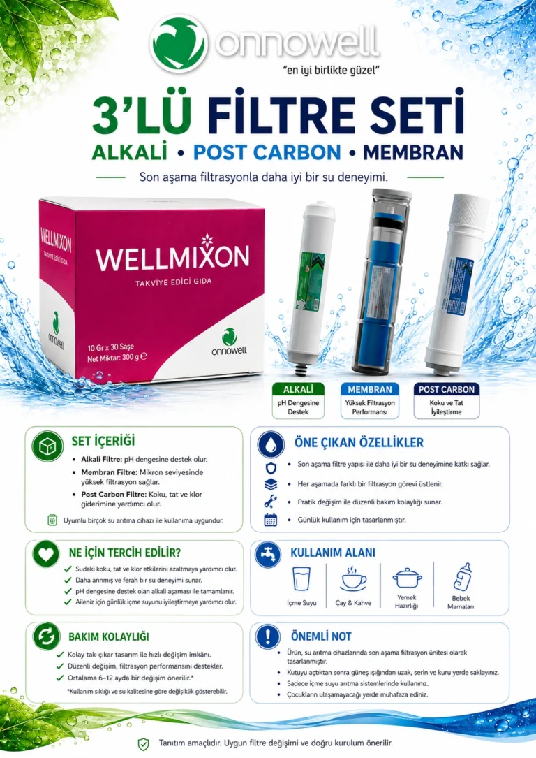 3lü Filtre Seti – Alkali – Post – Mem…
