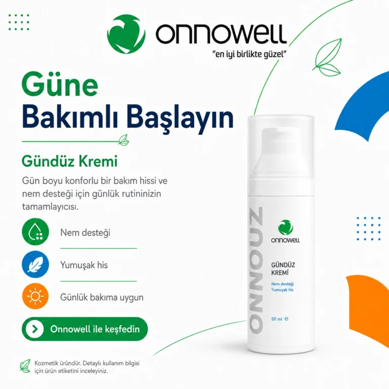 onnowell gündüz kremi reklamı