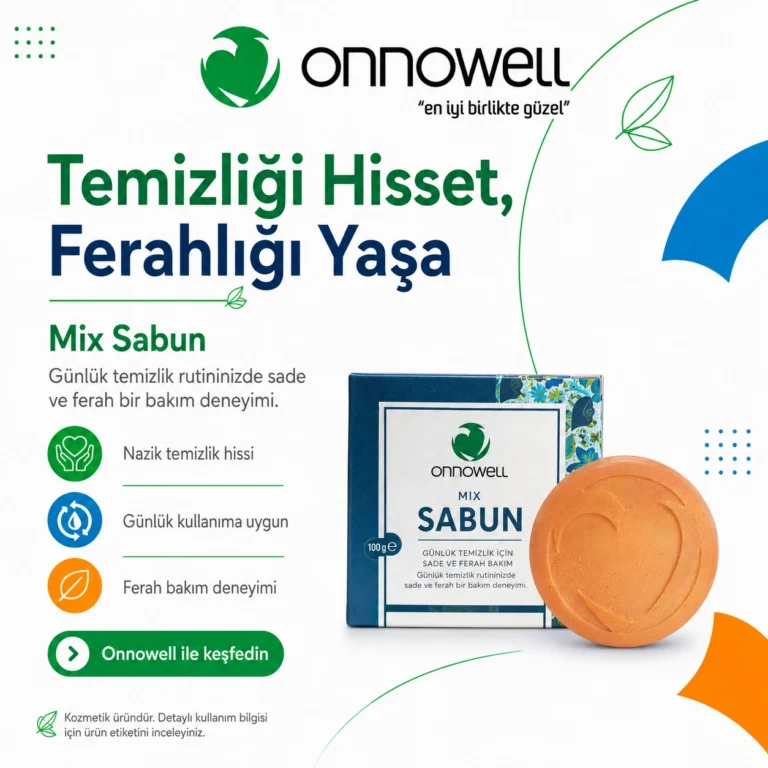 onnowell mix sabun reklamı